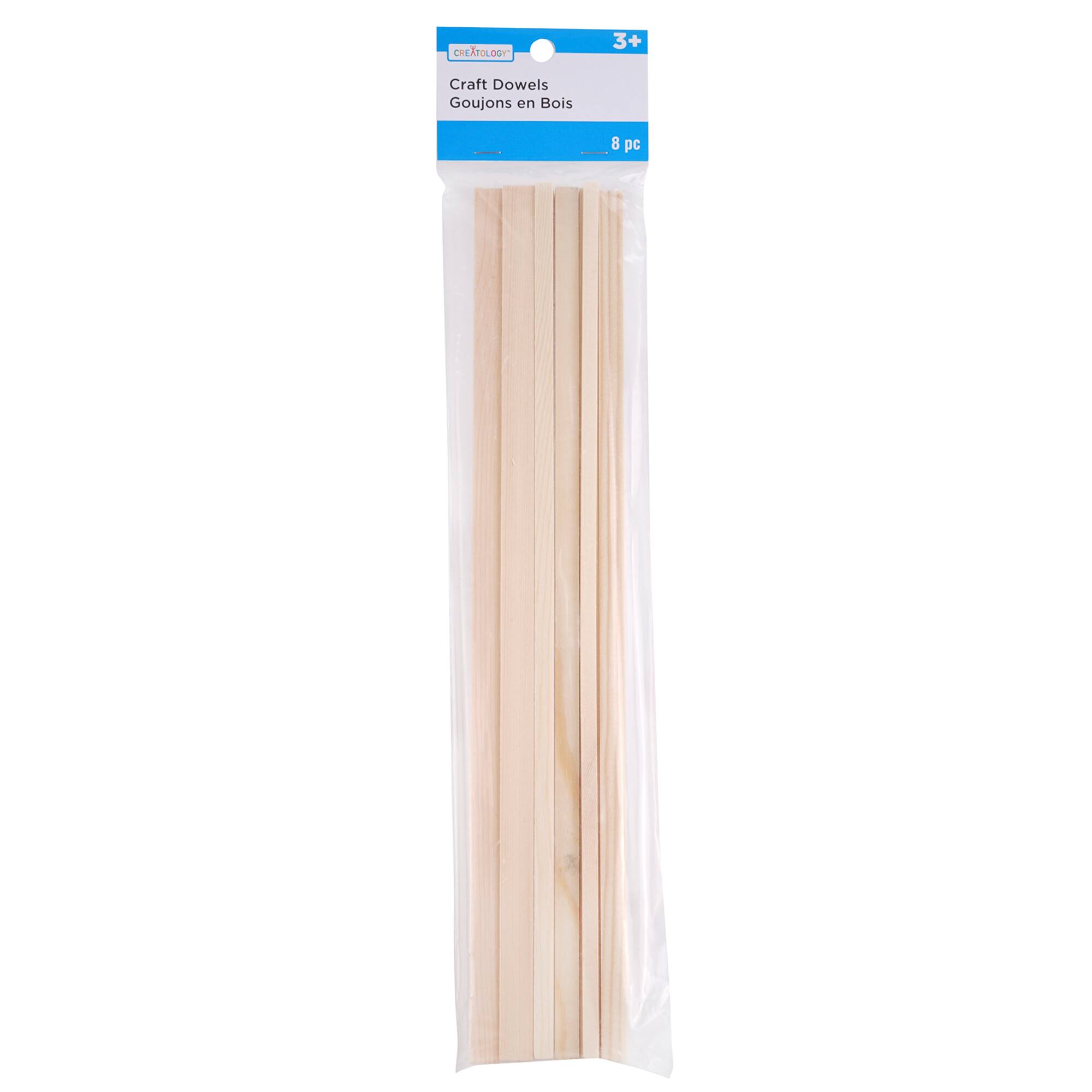 12" Wooden Square Dowels by Creatology™